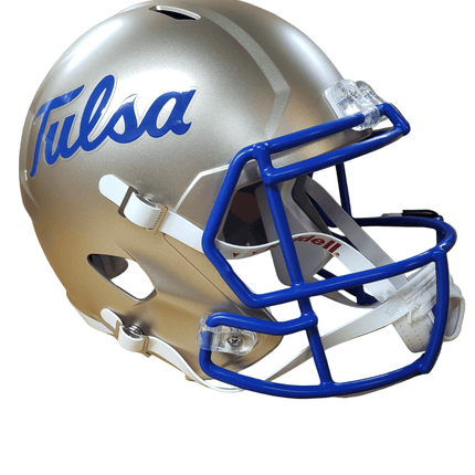 Tulsa Golden Hurricane Gold NCAA Replica Speed Helmet - GT - Wholesale.com