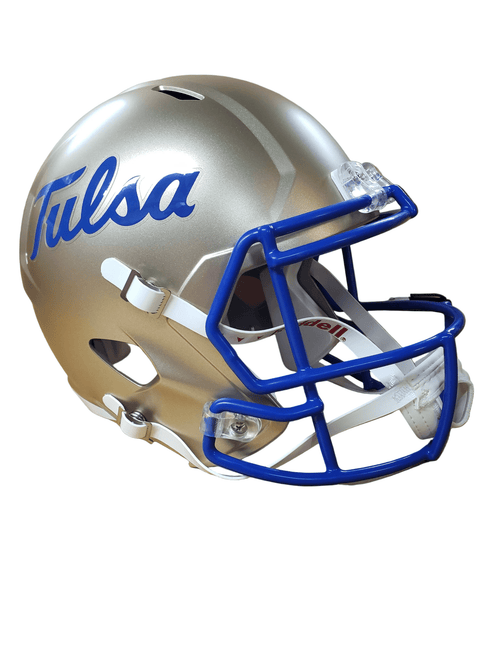 Tulsa Golden Hurricane Gold NCAA Replica Speed Helmet - GT - Wholesale.com
