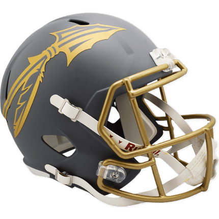 Florida State Seminoles Slate Riddell NCAA Deluxe Replica Speed Full Size Helmet