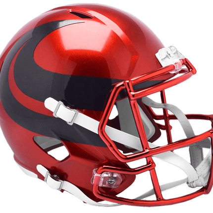 Houston Texans 2024 Red On Field Alternate #1 Riddell NFL Deluxe Replica Speed Full Size Helmet