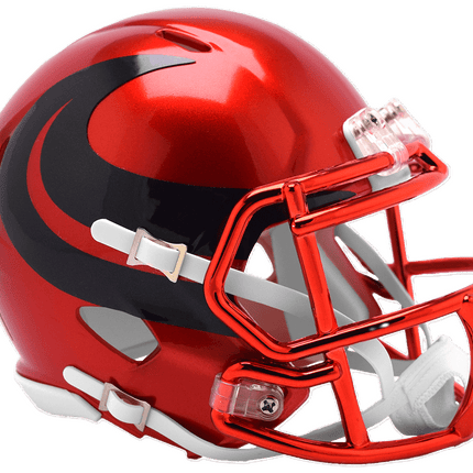 Houston Texans 2024 Red On Field Alternate #1 Riddell NFL Mini Helmet