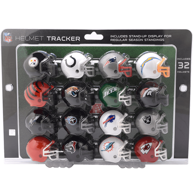 Riddell 32 Piece NFL Helmet Tracker Set - GT - Wholesale.com