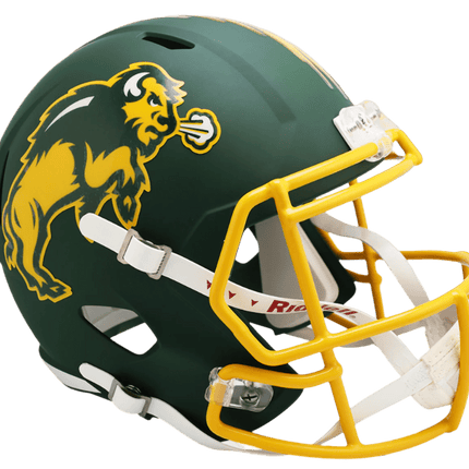 North Dakota State Bison Harvest Riddell NCAA Deluxe Replica Speed Full Size Helmet