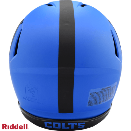 Indianapolis Colts Rave Riddell NFL Speed Authentic Full Size Helmet