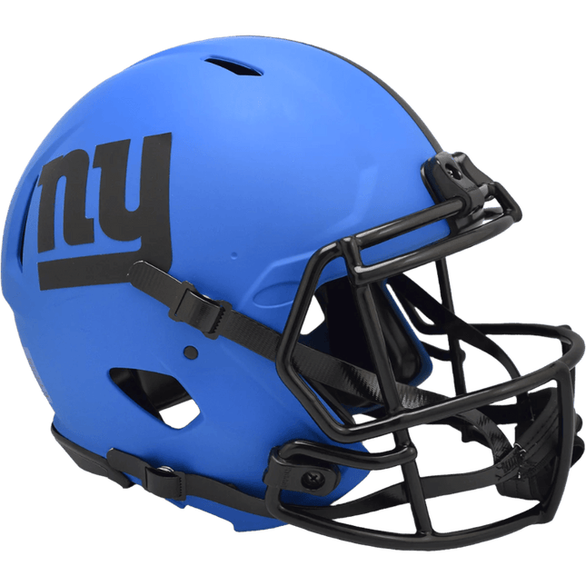 New York Giants Rave Riddell NFL Speed Authentic Full Size Helmet
