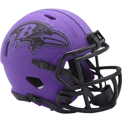 Baltimore Ravens Rave Riddell NFL Speed Mini Helmet - GT - Wholesale.com