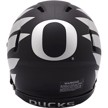 Oregon Ducks Black with Wing Riddell NCAA Speed Mini Helmet - GT - Wholesale.com
