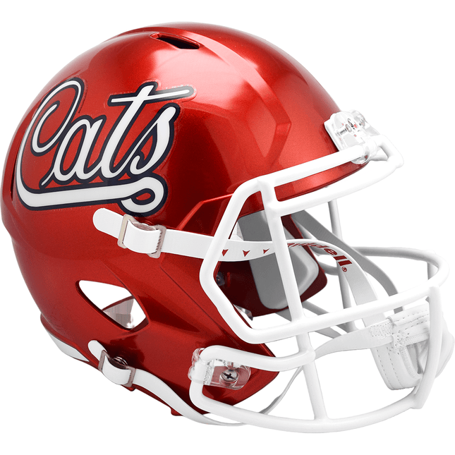 Arizona Wildcats Cats Script Riddell NCAA Deluxe Replica Speed Full Size Helmet - GT - Wholesale.com