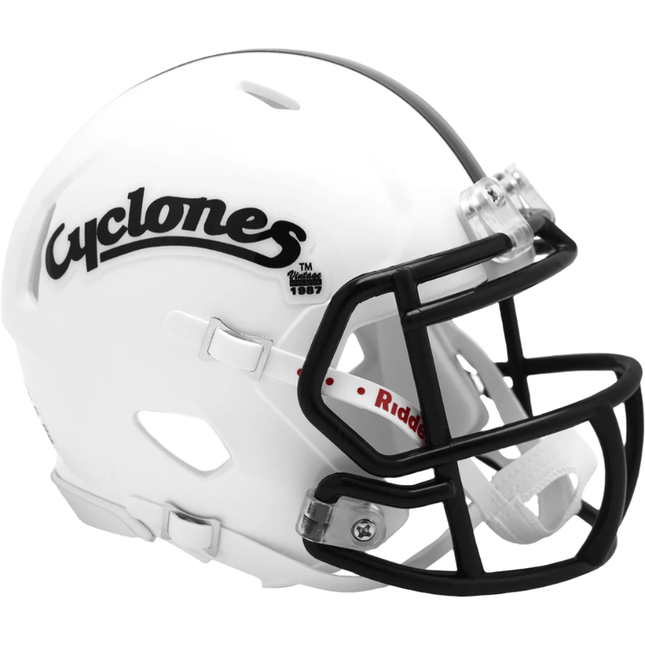 Iowa State Cyclones Script White Riddell NCAA Speed Mini Helmet - GT - Wholesale.com