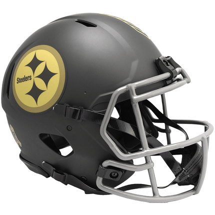 Pittsburgh Steelers 2025 Salute To Service Riddell NFL Speed Authentic Helmet - GT - Wholesale.com