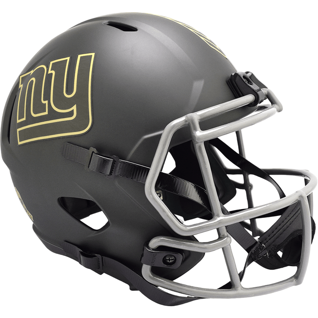 New York Giants 2025 Salute To Service Riddell NFL Speed Replica Helmet - GT - Wholesale.com