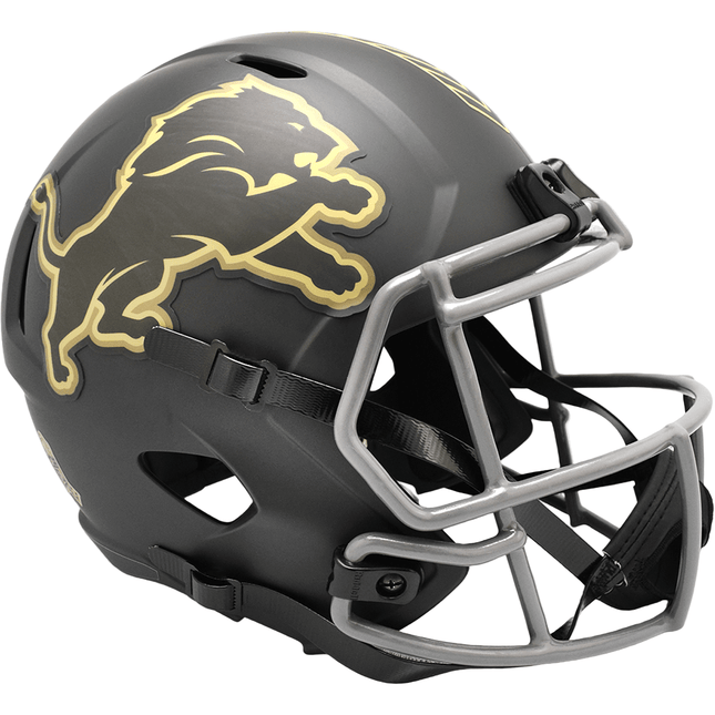 Detroit Lions 2025 Salute To Service Riddell NFL Speed Replica Helmet - GT - Wholesale.com