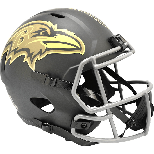 Baltimore Ravens 2025 Salute To Service Riddell NFL Speed Replica Helmet - GT - Wholesale.com