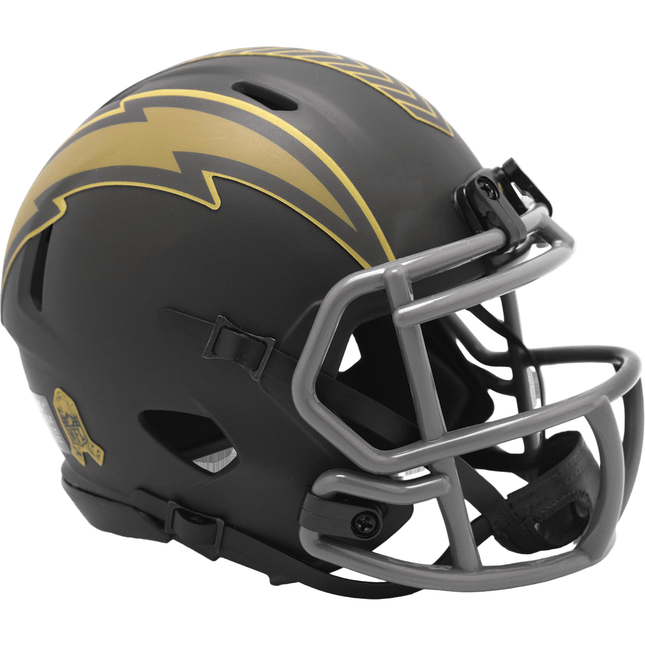Los Angeles Chargers 2025 Salute To Service Riddell NFL Speed Mini Helmet - GT - Wholesale.com