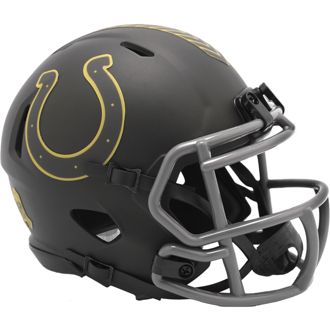 Indianapolis Colts 2025 Salute To Service Riddell NFL Speed Mini Helmet - GT - Wholesale.com