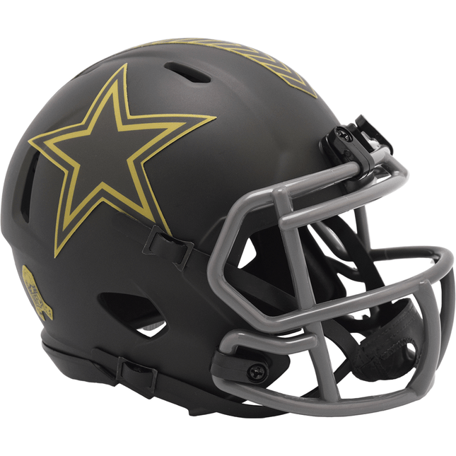 Dallas Cowboys 2025 Salute To Service Riddell NFL Speed Mini Helmet - GT - Wholesale.com