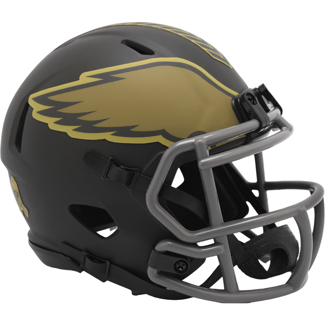 Philadelphia Eagles 2025 Salute To Service Riddell NFL Speed Mini Helmet - GT - Wholesale.com
