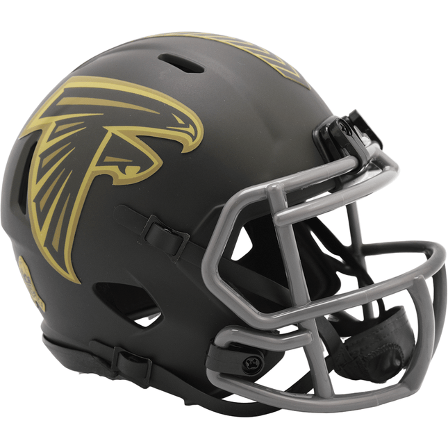 Atlanta Falcons 2025 Salute To Service Riddell NFL Speed Mini Helmet - GT - Wholesale.com