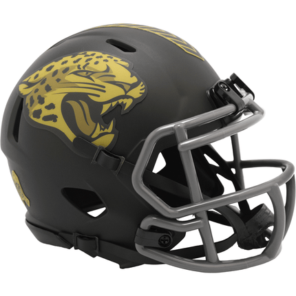 Jacksonville Jaguars 2025 Salute To Service Riddell NFL Speed Mini Helmet - GT - Wholesale.com