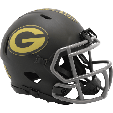 Green Bay Packers 2025 Salute To Service Riddell NFL Speed Mini Helmet - GT - Wholesale.com