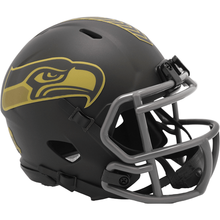 Seattle Seahawks 2025 Salute To Service Riddell NFL Speed Mini Helmet - GT - Wholesale.com