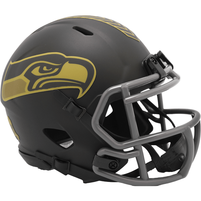 Seattle Seahawks 2025 Salute To Service Riddell NFL Speed Mini Helmet - GT - Wholesale.com