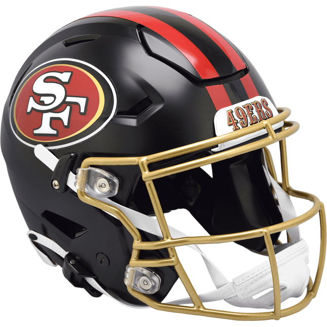 San Francisco 49ers 2025 Rivalries Riddell NFL Authentic SpeedFlex Full Size Helmet - GT - Wholesale.com