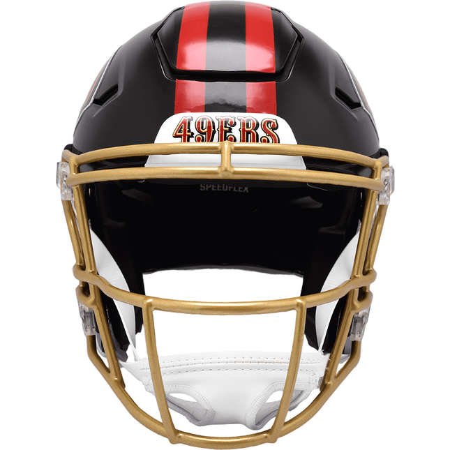 San Francisco 49ers 2025 Rivalries Riddell NFL Authentic SpeedFlex Full Size Helmet - GT - Wholesale.com