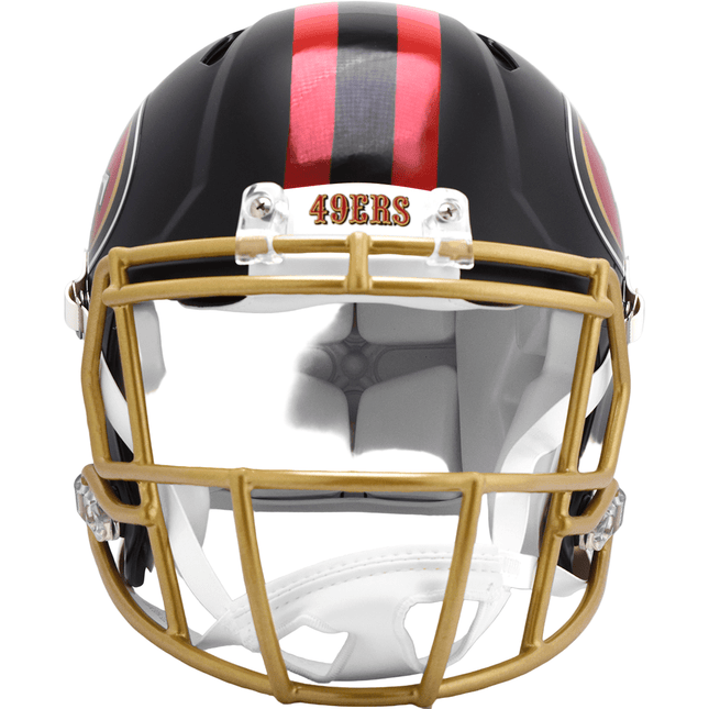 San Francisco 49ers 2025 Rivalries Riddell NFL Authentic Speed Full Size Helmet - GT - Wholesale.com