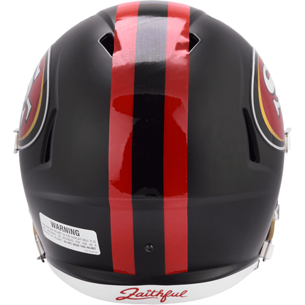 San Francisco 49ers 2025 Rivalries Riddell NFL Deluxe Replica Speed Full Size Helmet - GT - Wholesale.com