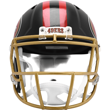 San Francisco 49ers 2025 Rivalries Riddell NFL Deluxe Replica Speed Full Size Helmet - GT - Wholesale.com