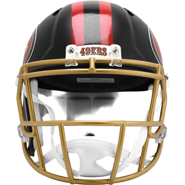 San Francisco 49ers 2025 Rivalries Riddell NFL Deluxe Replica Speed Full Size Helmet - GT - Wholesale.com