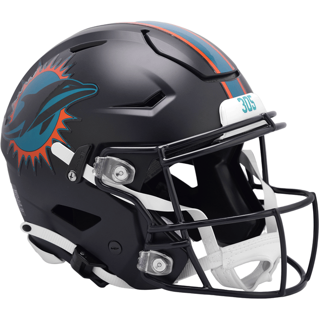 Miami Dolphins 2025 Rivalries Riddell NFL Authentic SpeedFlex Full Size Helmet - GT - Wholesale.com