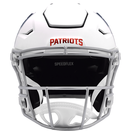 New England Patriots 2025 Rivalries Riddell NFL Authentic SpeedFlex Full Size Helmet - GT - Wholesale.com