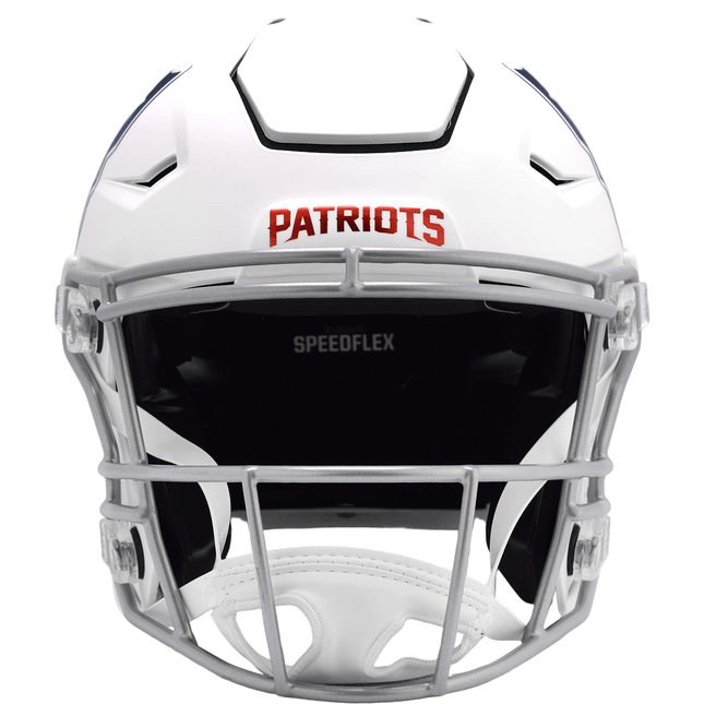 New England Patriots 2025 Rivalries Riddell NFL Authentic SpeedFlex Full Size Helmet - GT - Wholesale.com