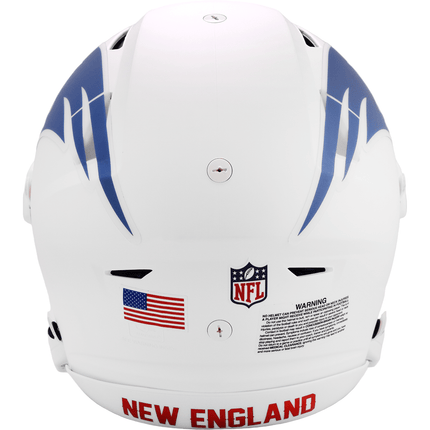 New England Patriots 2025 Rivalries Riddell NFL Authentic SpeedFlex Full Size Helmet - GT - Wholesale.com