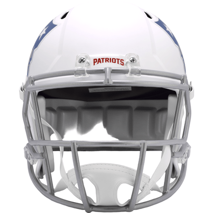 New England Patriots 2025 Rivalries Riddell NFL Deluxe Replica Speed Full Size Helmet - GT - Wholesale.com
