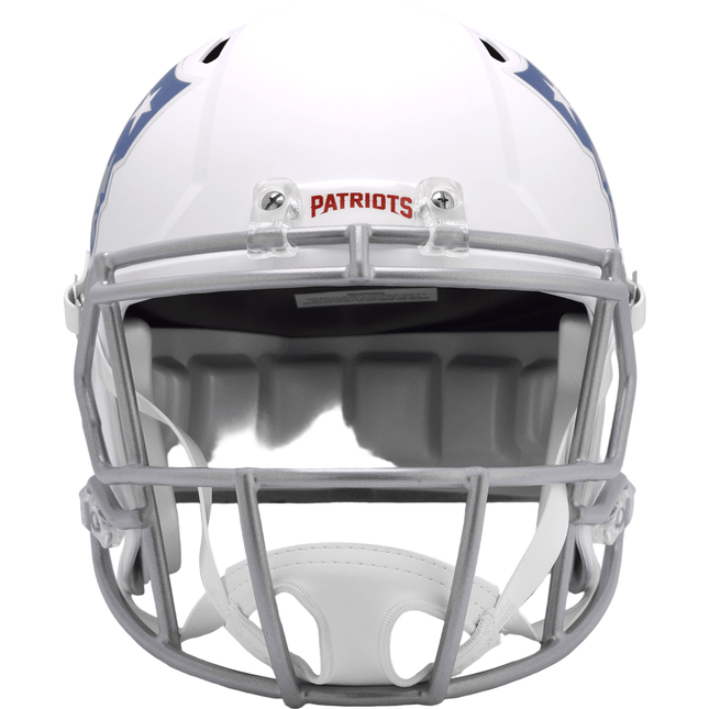 New England Patriots 2025 Rivalries Riddell NFL Deluxe Replica Speed Full Size Helmet - GT - Wholesale.com