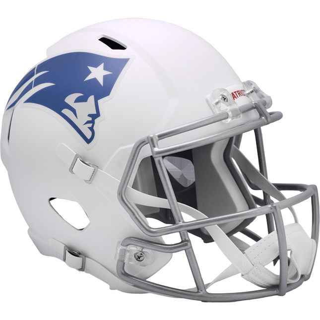 New England Patriots 2025 Rivalries Riddell NFL Deluxe Replica Speed Full Size Helmet - GT - Wholesale.com