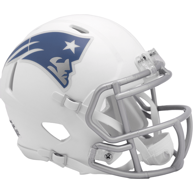 New England Patriots 2025 Rivalries Riddell NFL Speed Mini Helmet - GT - Wholesale.com