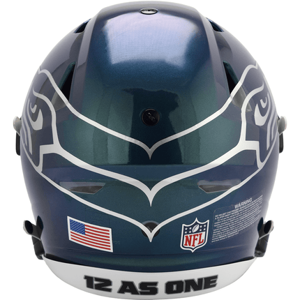Seattle Seahawks 2025 Rivalries Riddell NFL Authentic SpeedFlex Full Size Helmet - GT - Wholesale.com