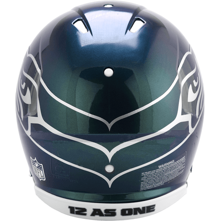 Seattle Seahawks 2025 Rivalries Riddell NFL Authentic Speed Full Size Helmet - GT - Wholesale.com