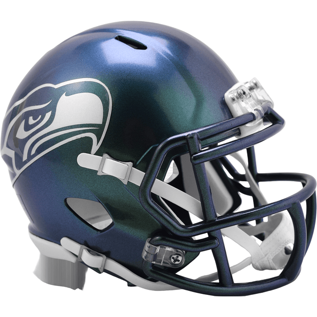 Seattle Seahawks 2025 Rivalries Riddell NFL Speed Mini Helmet - GT - Wholesale.com