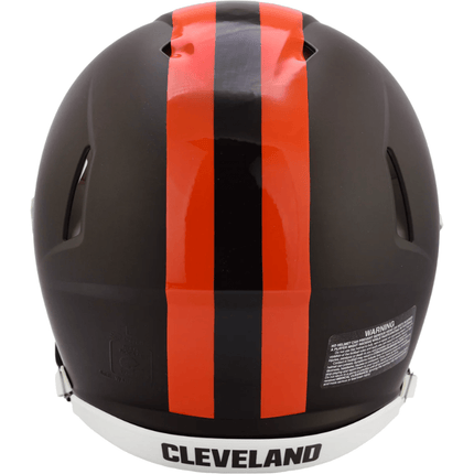 Cleveland Browns 2025 On Field Alternate Riddell NFL Authentic Speed Full Size Helmet - GT - Wholesale.com
