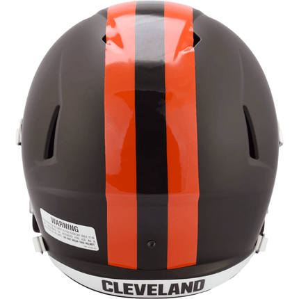 Cleveland Browns 2025 On Field Alternate Riddell NFL Deluxe Replica Speed Full Size Helmet - GT - Wholesale.com