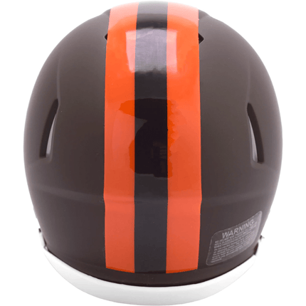 Cleveland Browns 2025 On Field Alternate Riddell NFL Speed Mini Helmet - GT - Wholesale.com