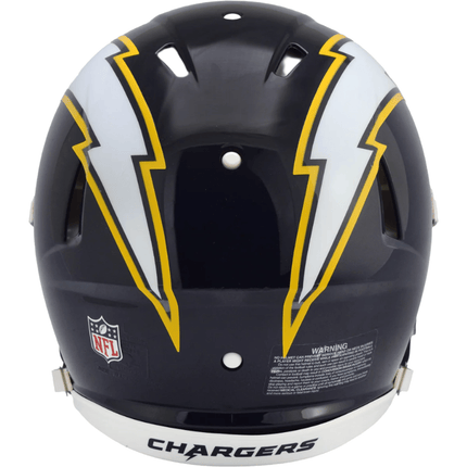 Los Angeles Chargers 2025 On Field Alternate Riddell NFL Authentic Speed Full Size Helmet - GT - Wholesale.com