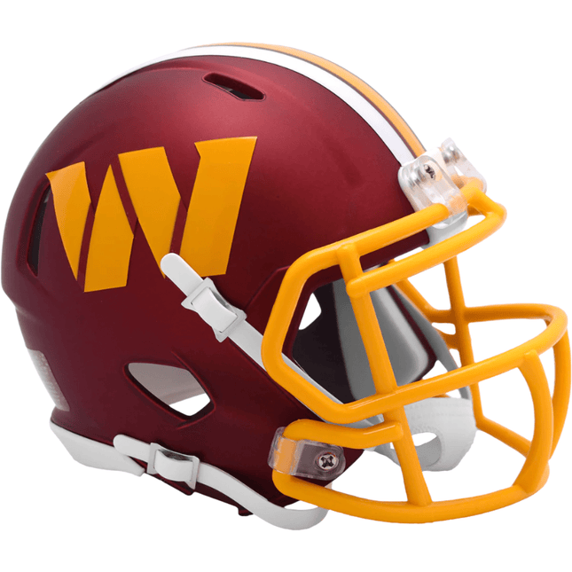 Washington Commanders 2025 On Field Alternate Riddell NFL Speed Mini Helmet - GT - Wholesale.com