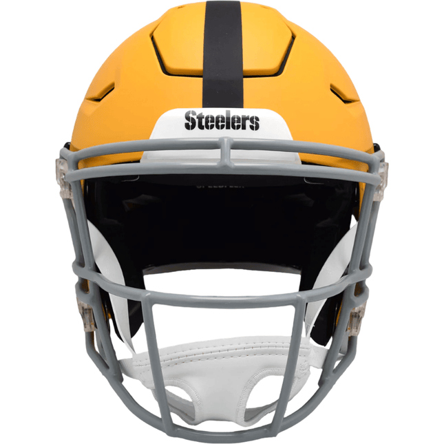 Pittsburgh Steelers 2025 On Field Alternate Riddell NFL Authentic Speedflex Full Size Helmet - GT - Wholesale.com