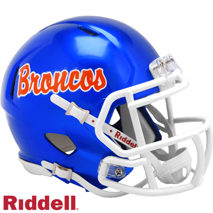 Boise State Broncos Script Riddell NCAA Speed Mini Helmet - GT - Wholesale.com